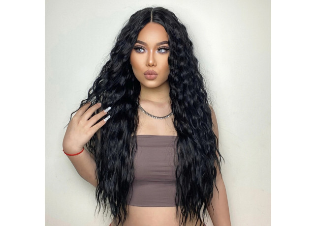 Peruca Curly Black
